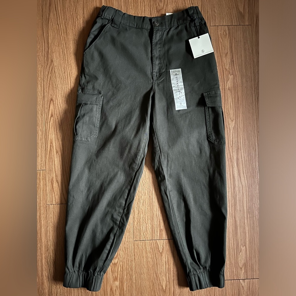MENS ELITE JEANS CARGO JOGGER PANTS L